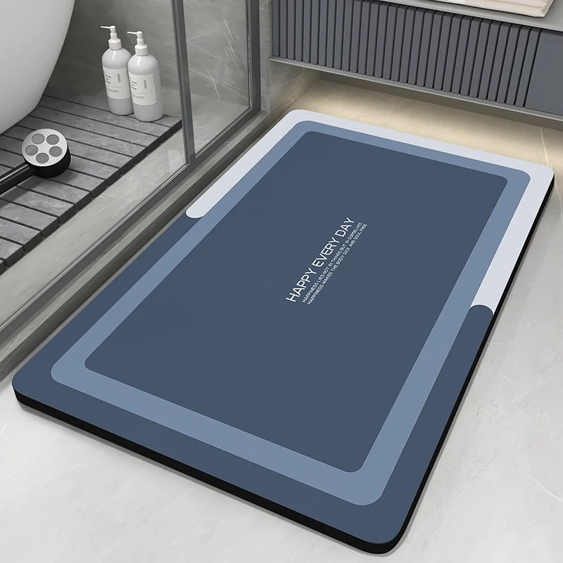 Quick Dry Diatomite Bath Mat - Tappetini da Bagno in Diatomite, Assorbenti