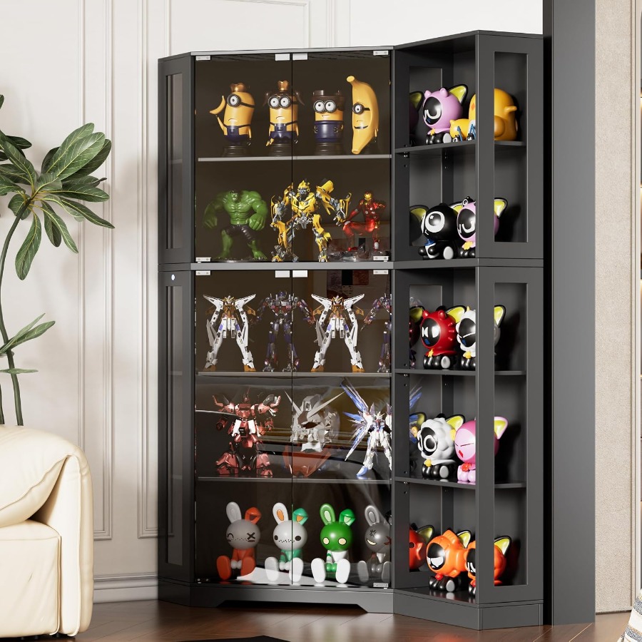 Vetrina angolare con ante in v - Storage & Organization recensione e prezzo