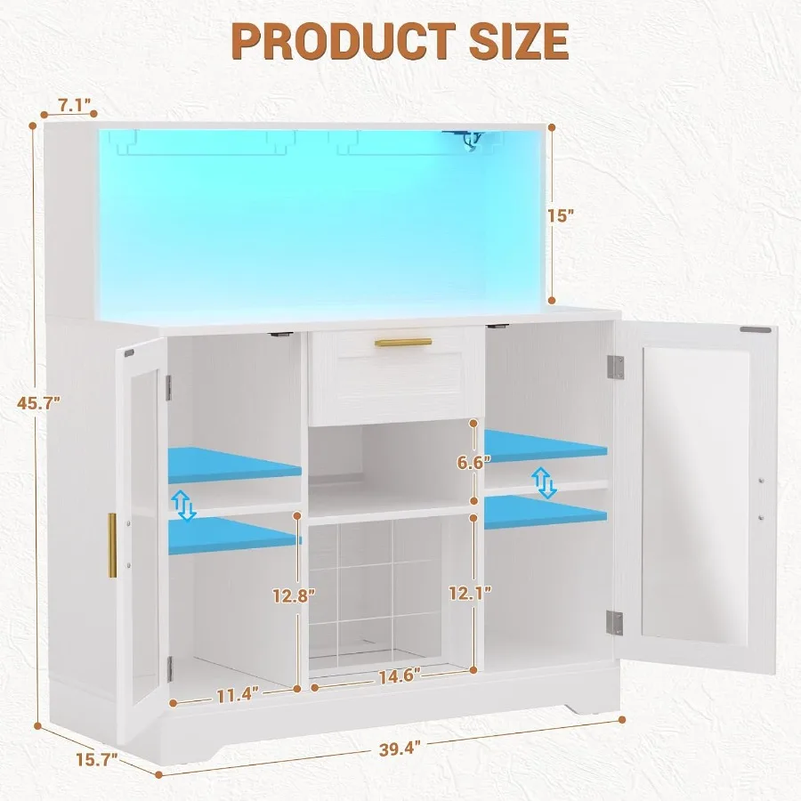 Mobile bar per caffè con illum - Storage & Organization recensione e prezzo